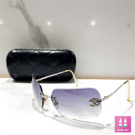 Occhiali Da Sole Chanel 2013 Lunette Brille Tonalità Y2k  